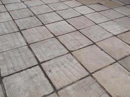 pavimentazione del marciapiede in cemento