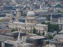 vista aerea di londra foto