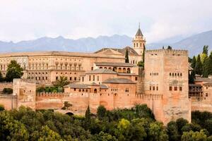 il Alhambra palazzo nel granada, Spagna foto