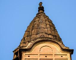 bellissimo Visualizza di orchha palazzo forte, raja Mahal e chaturbhuj tempio a partire dal jahangir mahal, orcha, madhya pradesh, jahangir Mahal orchha forte nel orcha, madhya pradesh, indiano archeologico siti foto