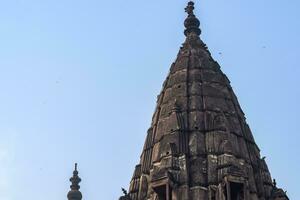 bellissimo Visualizza di orchha palazzo forte, raja Mahal e chaturbhuj tempio a partire dal jahangir mahal, orcha, madhya pradesh, jahangir Mahal - orchha forte nel orcha, madhya pradesh, indiano archeologico siti foto