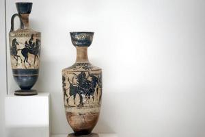 antichi oggetti d'arte storica pentola antica