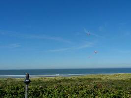 isola di langeoog nel mare del nord foto