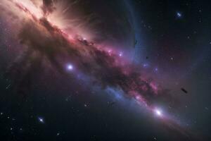foto di il galassia spazio sfondo sfondo ai generativo