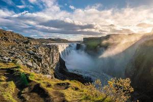 islanda bellissimo paesaggio, paesaggio naturale islandese foto
