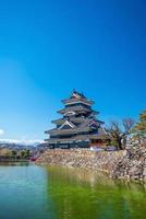 castello di matsumoto in giappone foto