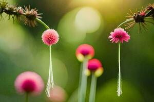 foto sfondo il cielo, fiori, il sole, il fiori, il fiori, il fiori,. ai-generato