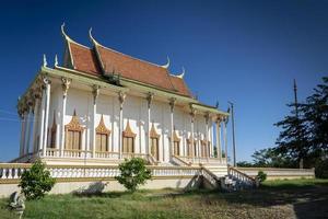Wat svay andet pagoda kandal provincia vicino a Phnom Penh Cambogia foto