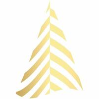 Natale albero oro pendenza decorazione e design. foto