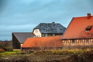 vecchia fattoria di architettura tedesca d'epoca foto