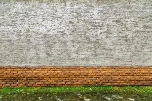 struttura del fondo del muro di mattoni di pietra del grunge foto