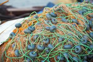 industria astratta marittima corde a rete lenze da pesca foto