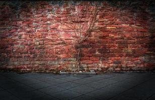 struttura del fondo del muro di mattoni di pietra del grunge foto