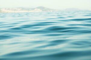 mare acqua sfondo. natura sfondo concetto. - Immagine foto