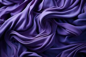 un Immagine di un' viola tessuto generativo ai foto