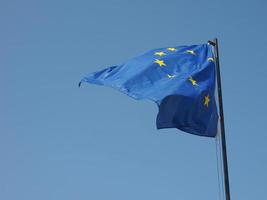bandiera europea d'europa foto