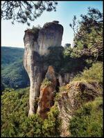 provenzale pietra paesaggio, meridionale Francia foto