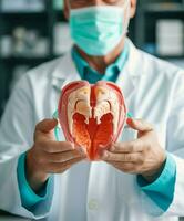 trattamento bocca medico dentista medicina denti modello Salute dentale odontoiatria clinica foto
