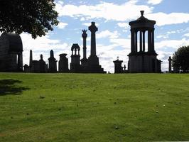 necropoli del cimitero di Glasgow