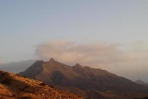 montana cardon - fuerteventura spagna foto