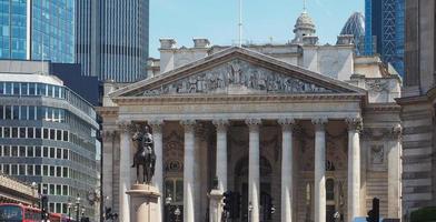 borsa reale di londra foto