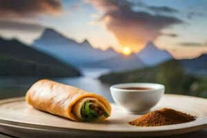 il migliore cibo nel il mondo. ai-generato foto