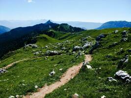 estate la tranquillità nel isere montagne, Francia foto