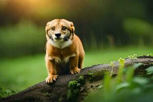 foto sfondo il sole, animale, il foresta, il animale, il animale, il animale,. ai-generato