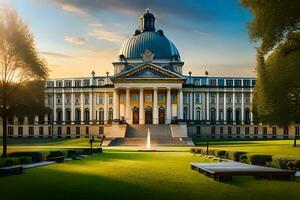 il Università di Bruges, Belgio. ai-generato foto