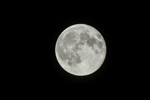 luna nel cielo foto