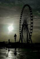 Ferris ruota nel Francia foto