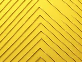 astratto giallo costruzione, colorato geometrico modello, paesaggio urbano, minimo design.ai generativo foto