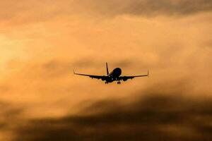 un aereo volante foto