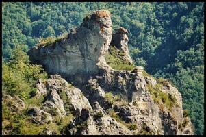 provenzale pietra paesaggio, meridionale Francia foto