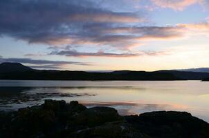 bellissimo visualizzazioni di lago dunvegan foto