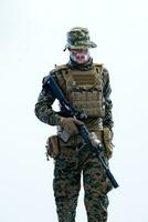 soldato uomo caucasico foto