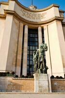 senza tempo bellezza Le palais de chaillot nel Parigi foto