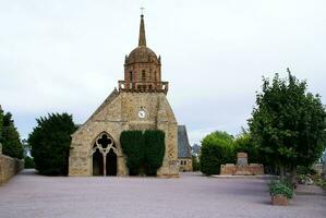 storico Chiesa nel perros guirec, Bretagna, Francia foto