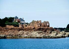 estate splendore nel isola di brehat, cote d'armatura, Bretagna, Francia foto