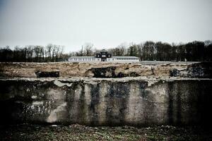 tragico echi buchenwald concentrazione campo reliquia foto