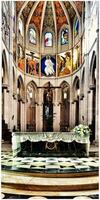 sereno maestà interno di almudena Cattedrale, Madrid, Spagna. foto