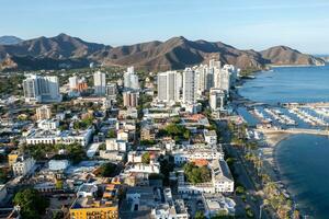 paesaggio urbano - Santa marta, Colombia foto