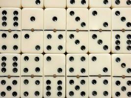 il domino è un' classico tavolo gioco per attività commerciale concetto foto