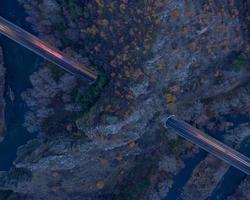 foto aerea della gola di kresna