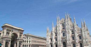 piazza duomo, milano foto