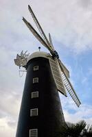 Waltham, Lincolnshire, UK, settembre 22. Visualizza di il mulino a vento a Waltham, lincolnshire su settembre 22, 2023 foto