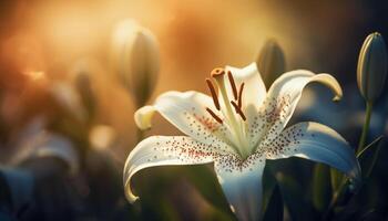 un' bellissimo mazzo di Multi colorato fiori nel un' formale giardino generato di ai foto