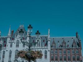 il città di Bruges nel Belgio foto