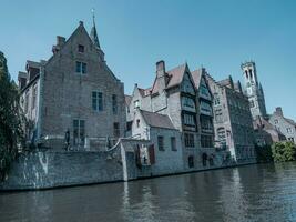 il città di Bruges nel Belgio foto