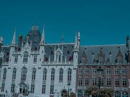 il città di Bruges nel Belgio foto